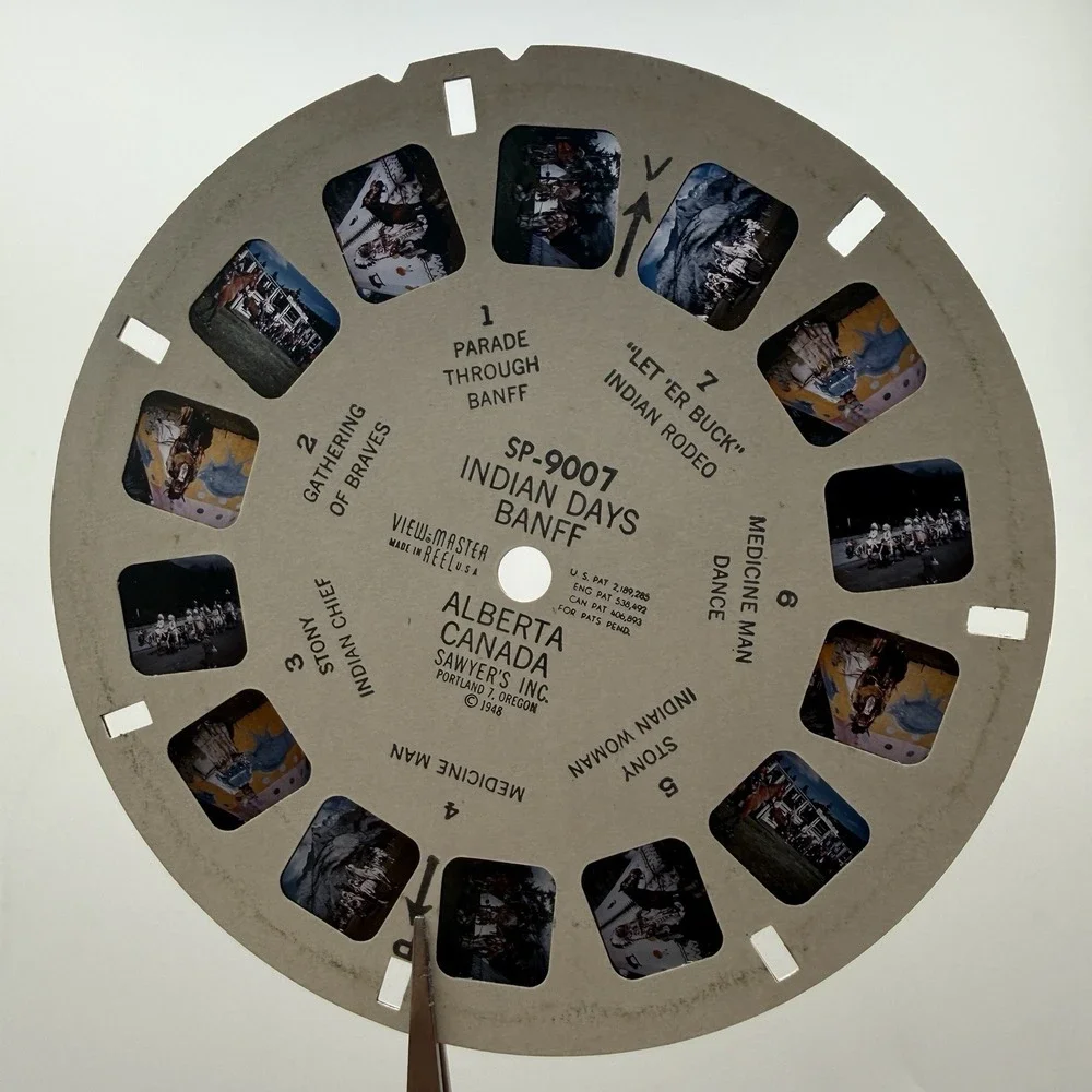 VTG Sawyer's View-Master Reel 1940's 1950's‎ Quebec Alberta Area Canada Lot (5)